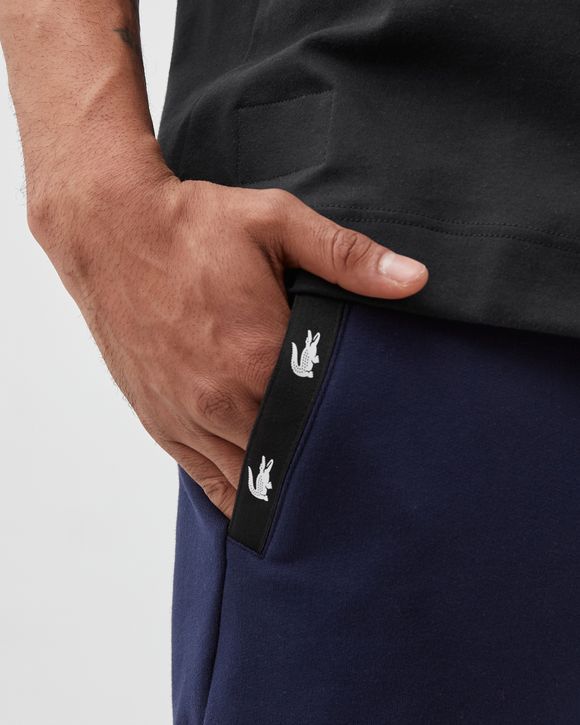 Contrast Accents Fleece Shorts