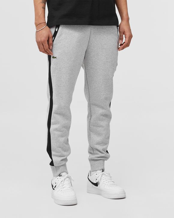 Contrast Accents Fleece Tracksuit Pants