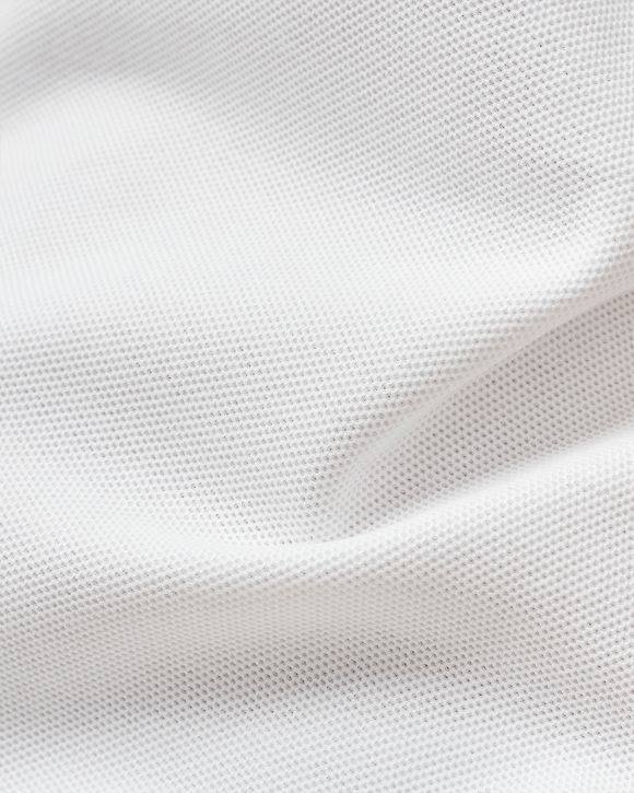 Contrast Crew Neck Textured Cotton TEE