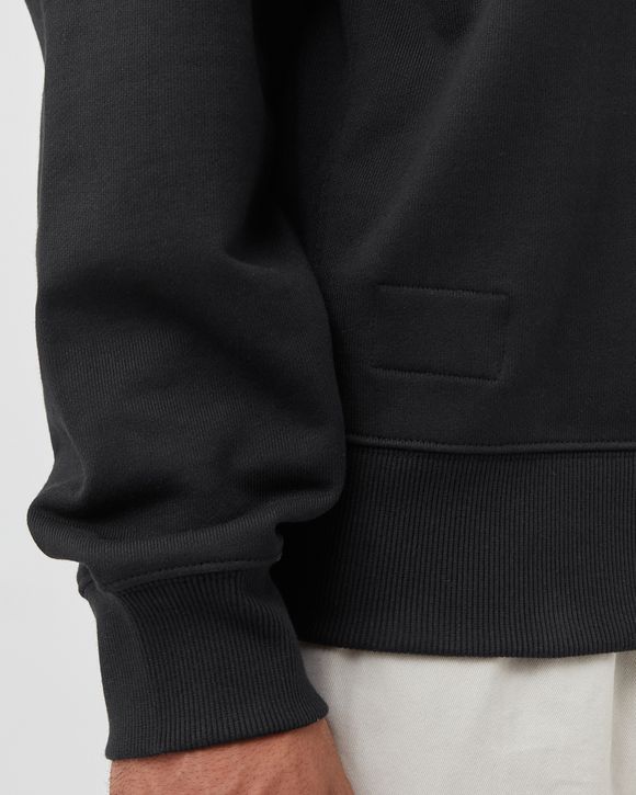 Crew Neck Organic Cotton Fleece Sweatshirt
