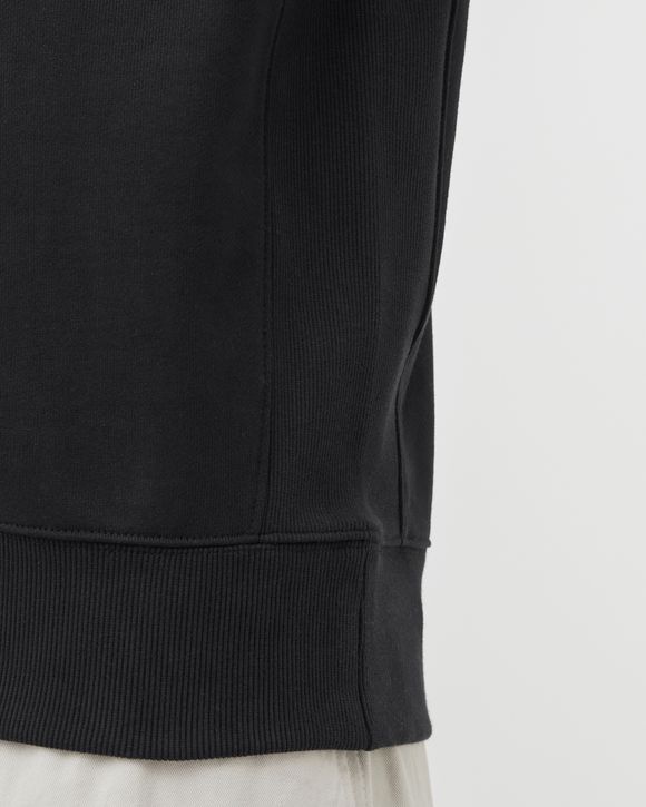 Crew Neck Organic Cotton Fleece Sweatshirt