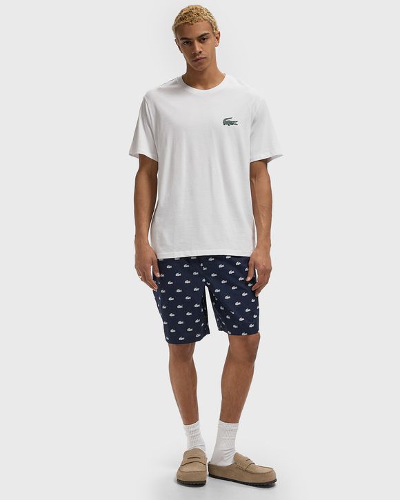 Crocodile Print Cotton Loungewear Tee