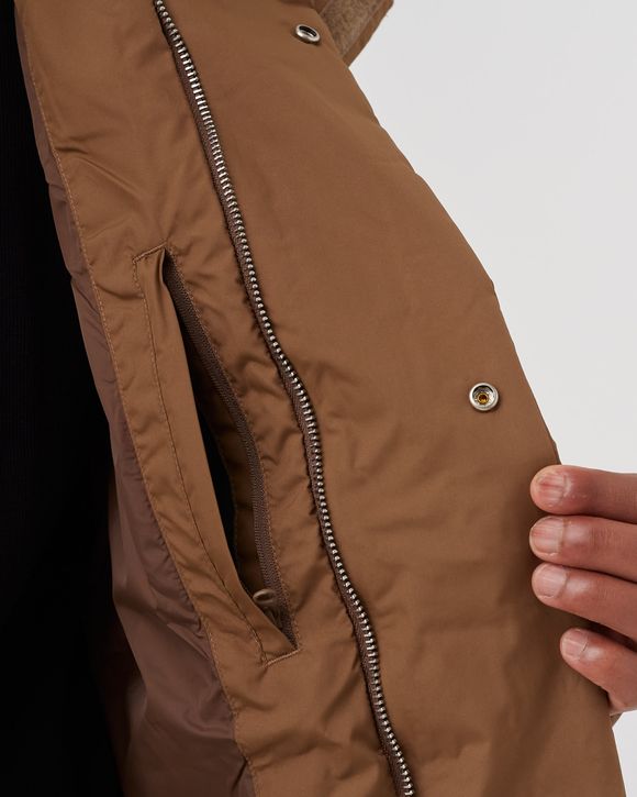 DETACHABLE HOODED BLOUSON PARKA