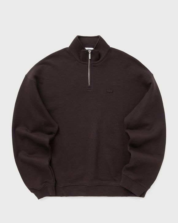 Heavy Fleece Zipper Neck Sweatshirt