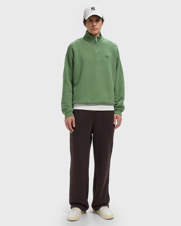 Heavy Fleece Zipper Neck Sweatshirt