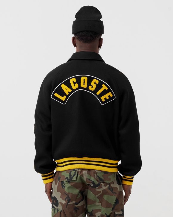 Lacoste L!VE Wool Blend Teddy-Style Jacket