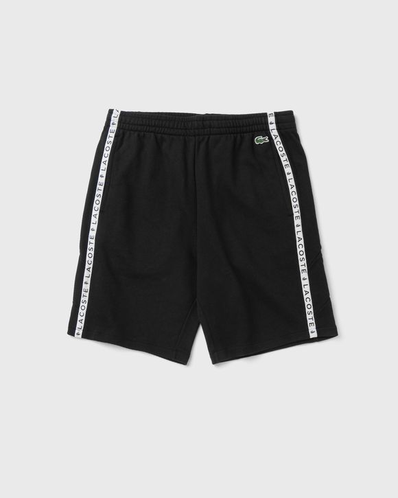 Lettered Bands Fleece Bermuda Shorts