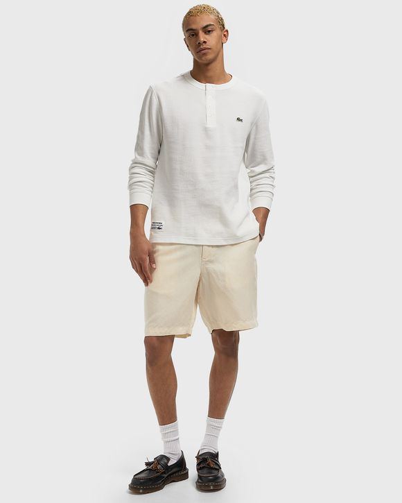 Regular Fit Linen Blend Twill Shorts