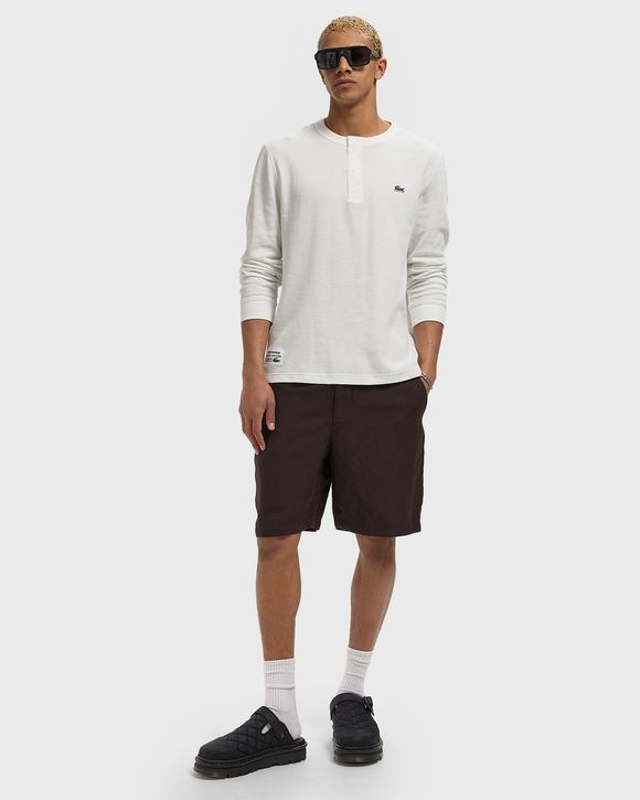 Regular Fit Linen Blend Twill Shorts