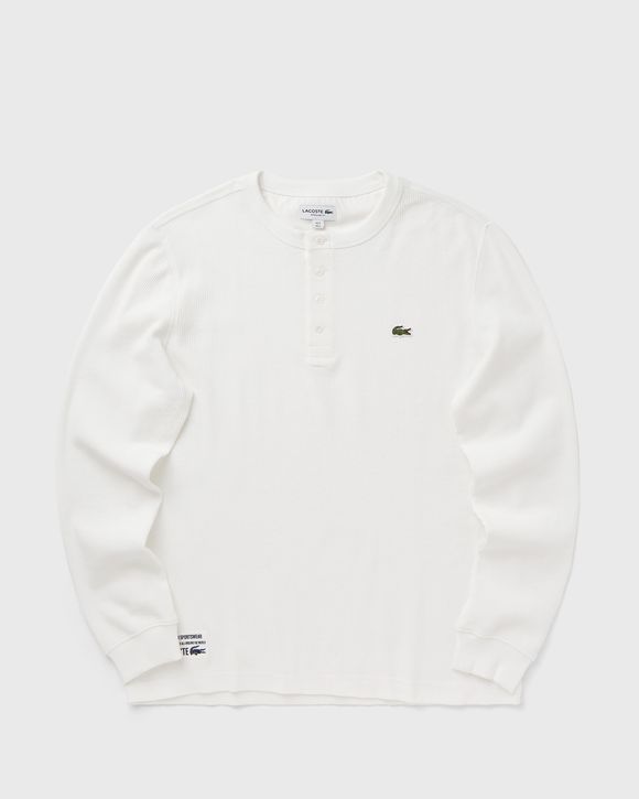 Waffle Knit Henley Tee
