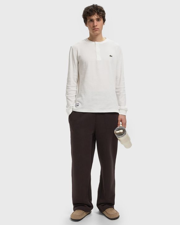 Waffle Knit Henley Tee