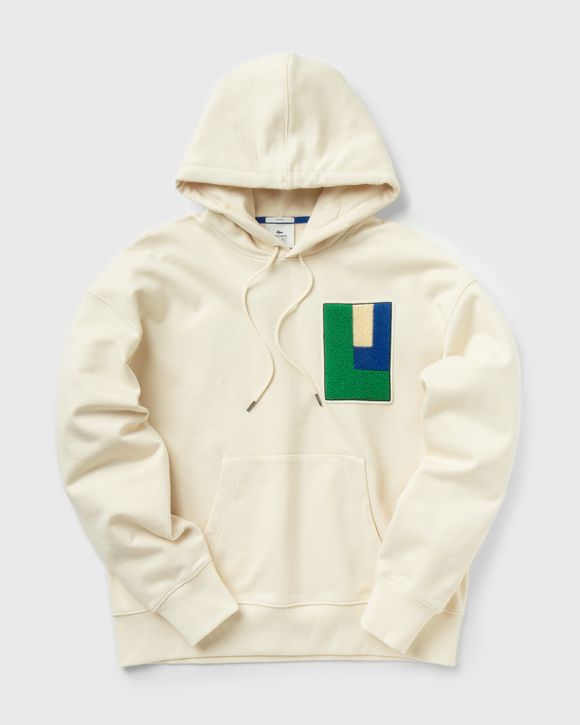 Loose Oversized Badge Cotton Hoodie