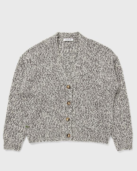 Mercerized Knit Wool Cardigan