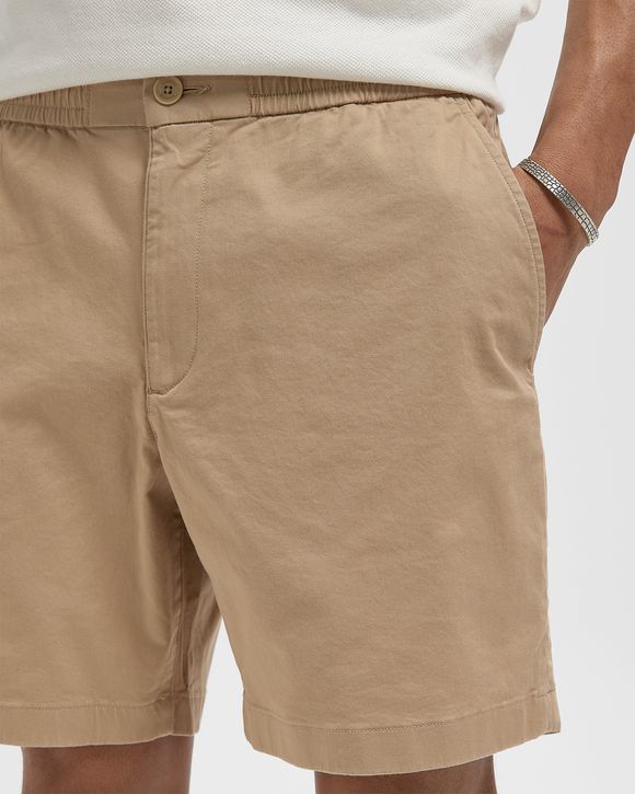 Regular Fit Stretch Cotton Shorts