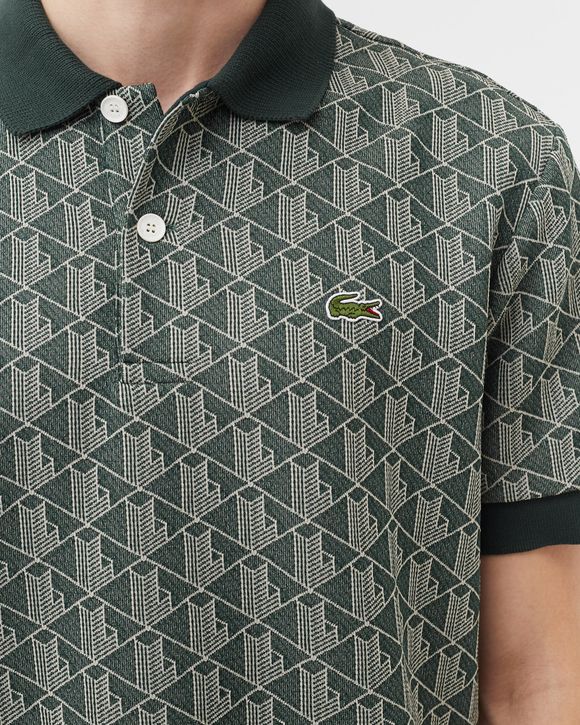 SHORT SLEEVED RIBBED COLLAR POLO SHIRT