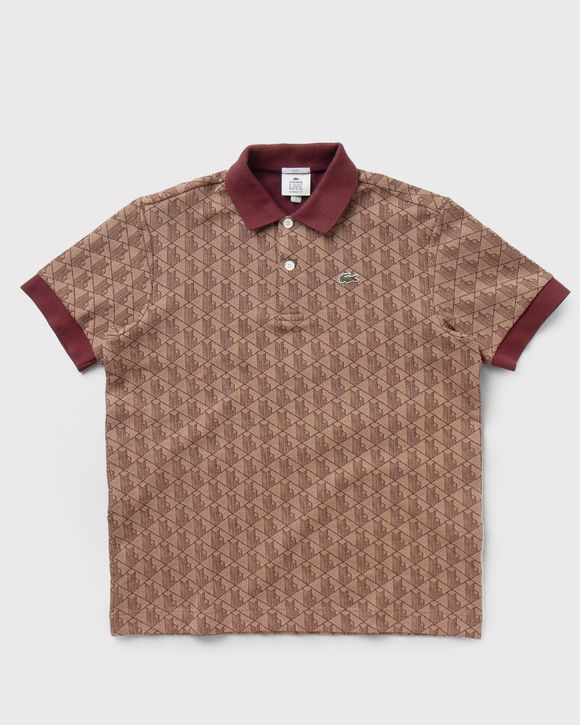 SHORT SLEEVED RIBBED COLLAR POLO SHIRT