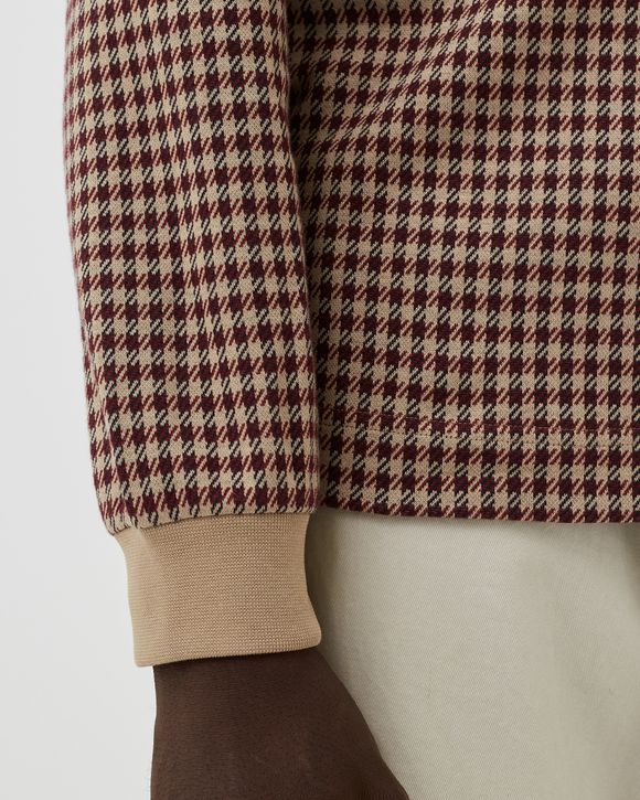 SHORT SLEEVED RIBBED COLLAR SHIRT