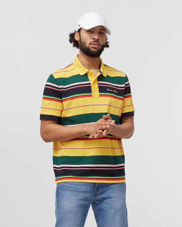 SHORT SLEEVED RIBBED COLLAR SHIRT