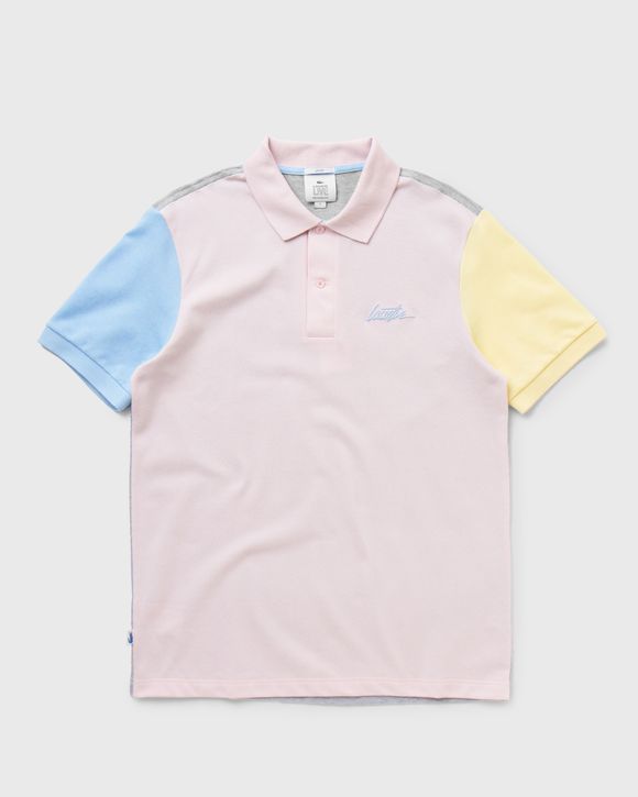 SHORT SLEEVED RIBBED COLLAR SHIRT