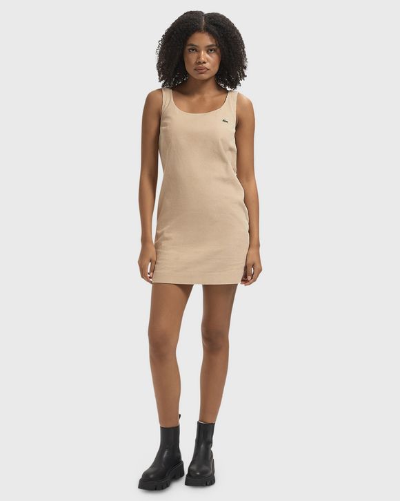 Sleeveless Corduroy Dress