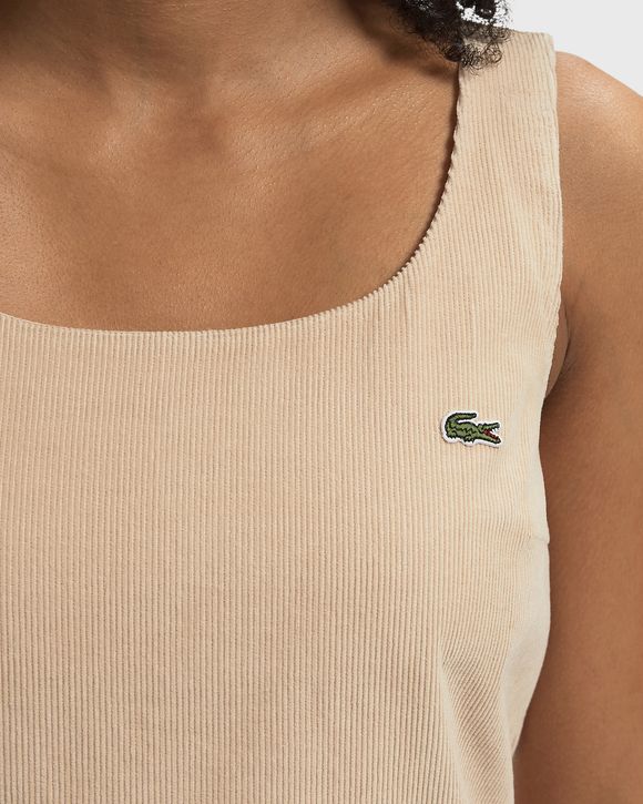 Sleeveless Corduroy Dress