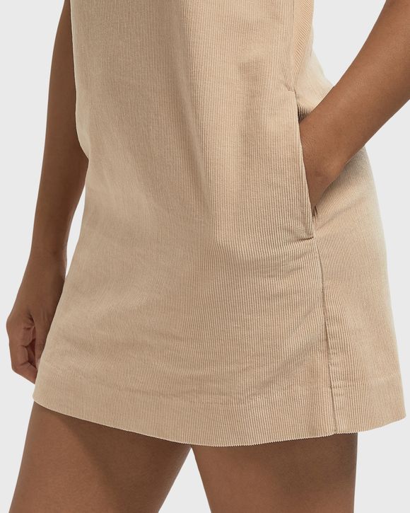 Sleeveless Corduroy Dress