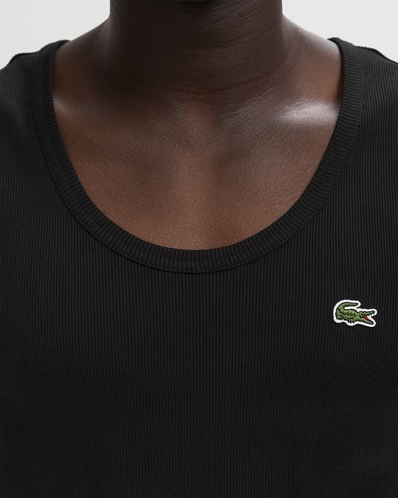 Slim Fit Ribbed Cotton Tank Top