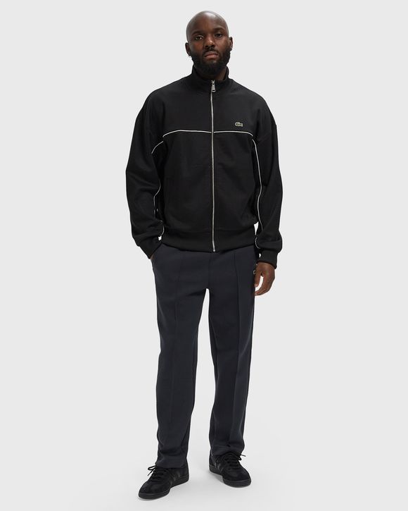 Trim Accent Zipped Sweatshirt