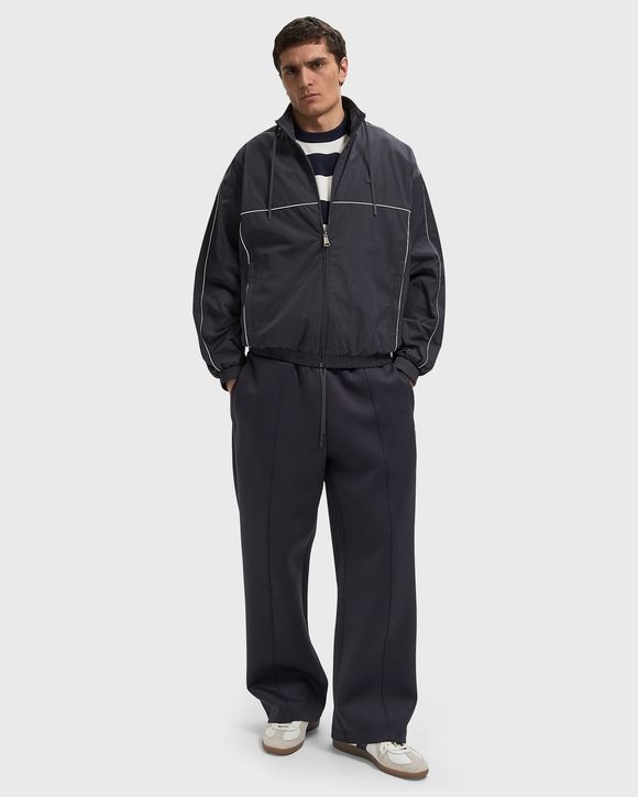 Water-Repellent Trim Accent Track Jacket