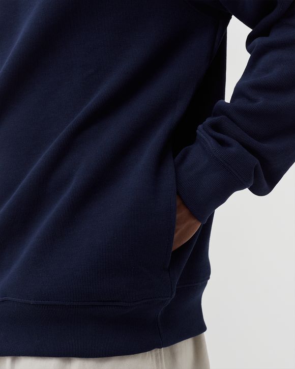 Zip-Up High Neck Interlock Sweatshirt