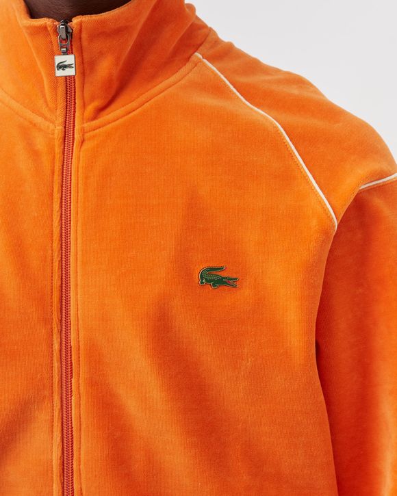 ZIPPERED VELVET Sweatshirt