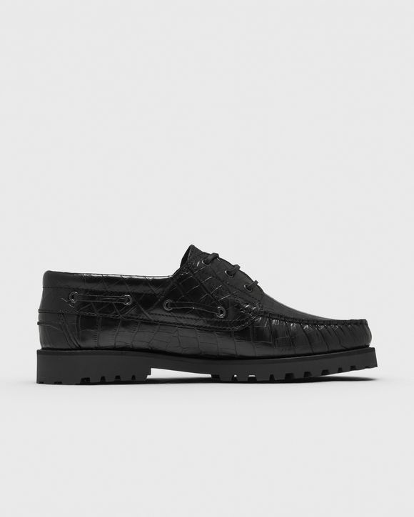 Croco Boat Shoe