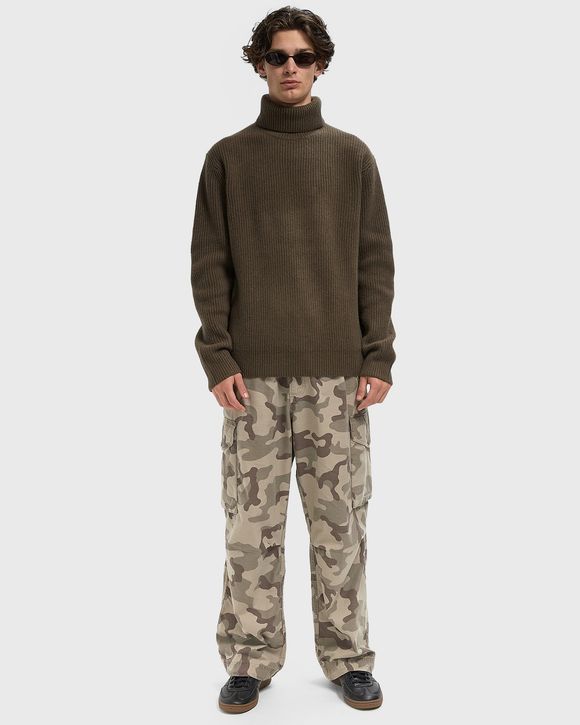 Eddie Wool Rib Rollneck Knit