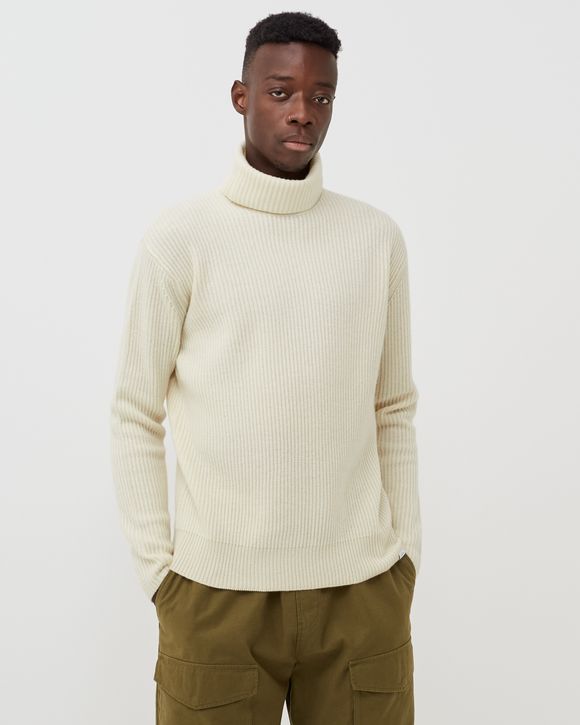 Eddie Wool Rib Rollneck Knit