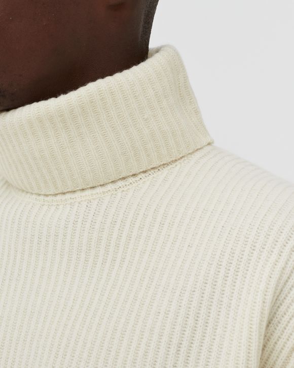 Eddie Wool Rib Rollneck Knit