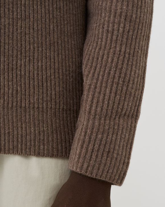 Eddie Wool Rib Rollneck Knit