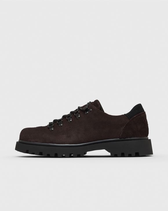 Hairy Suede Low Hiking Boot