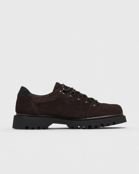 Hairy Suede Low Hiking Boot