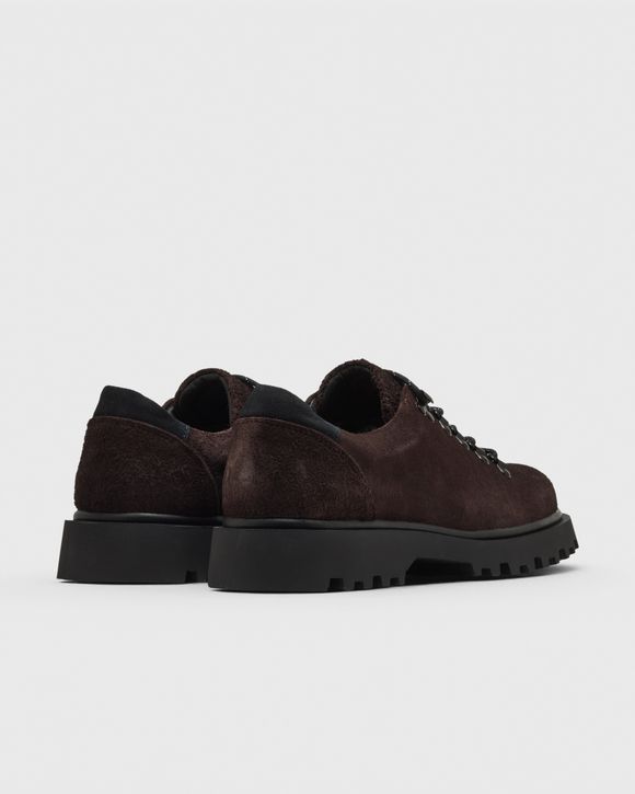 Hairy Suede Low Hiking Boot