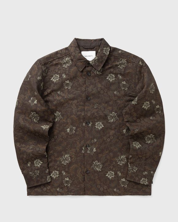 Kaleb Flower Jacquard Overshirt