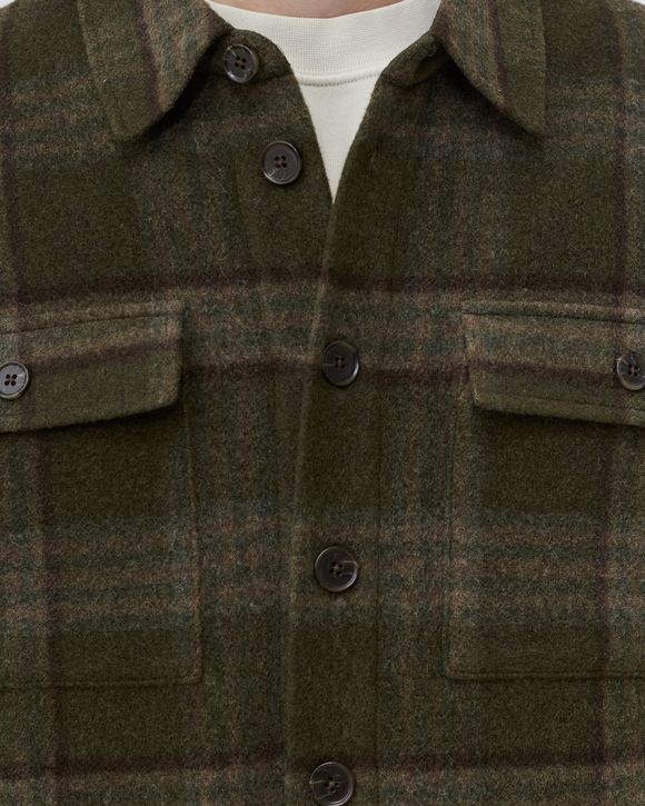 Kyle Check Wool Hybrid Shirt