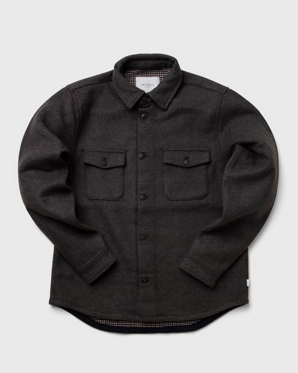 Lennon Houndstooth Wool Hybrid Shirt