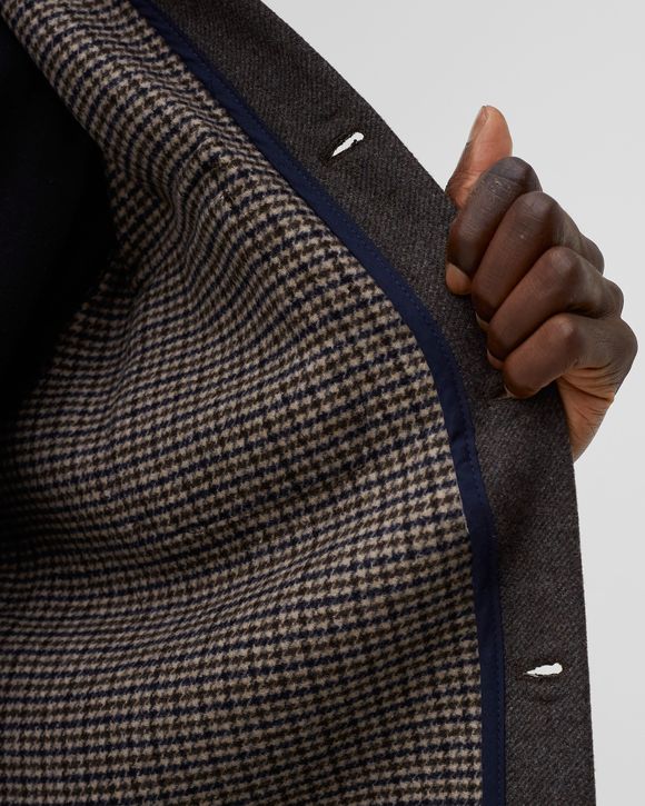 Lennon Houndstooth Wool Hybrid Shirt