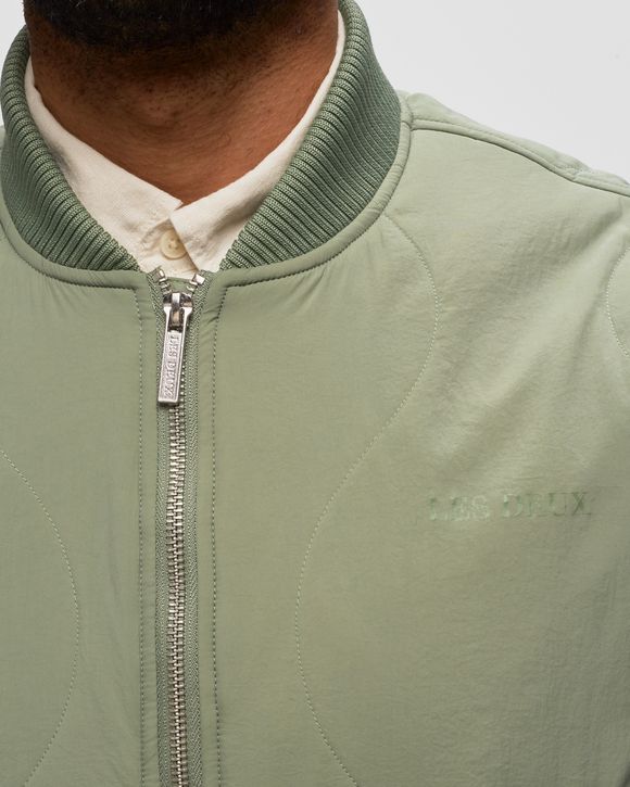 Norman Quilted Bomber Jacket