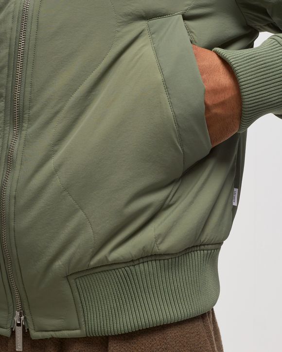 Norman Quilted Bomber Jacket