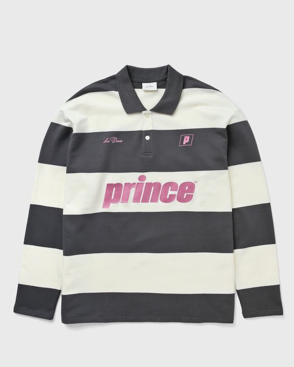 Prince Striped LS Polo