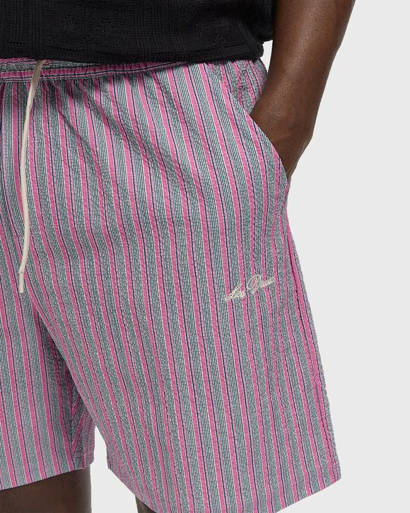 Stan Stripe Seersucker Swim Shorts
