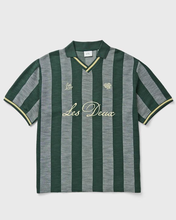 Stripe Jacquard Football Jersey
