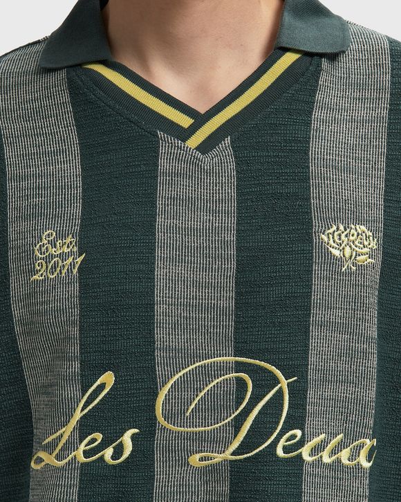 Stripe Jacquard Football Jersey