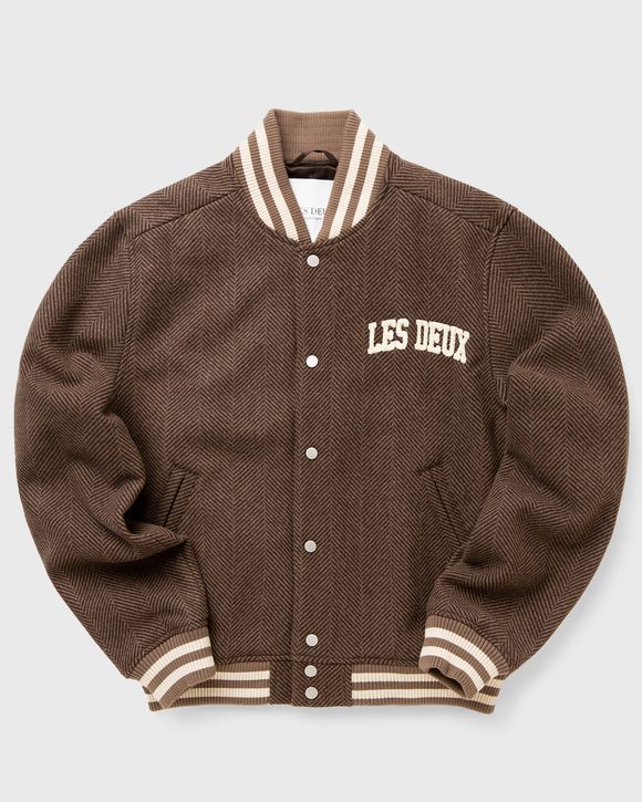 Varsity Herringbone Wool Jacket